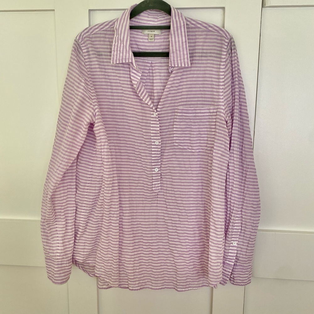 J.Crew Light Summer Popover Shirt